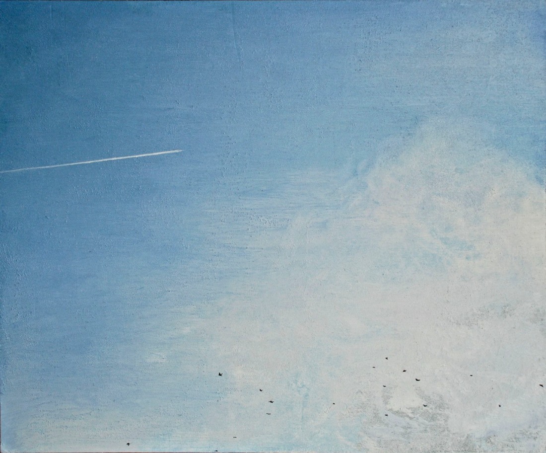 The Thousand Windowed Sky, oil on board, 32 x 39 cm, (Public Collection)